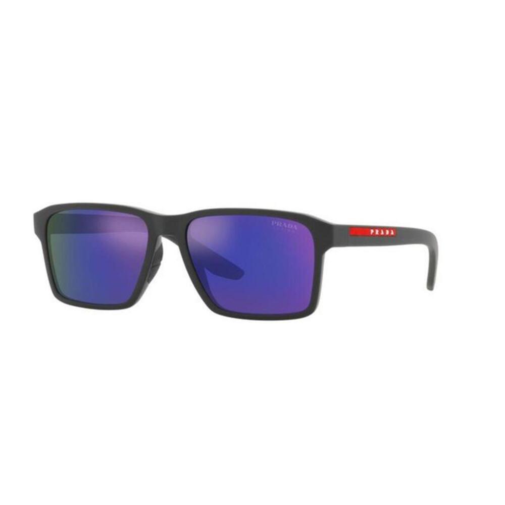 PRADA | NEW | 05YS | 05YS UFK0 - 5U | GREY RUBBER | DARK BLUE MIRROR | VIOLET